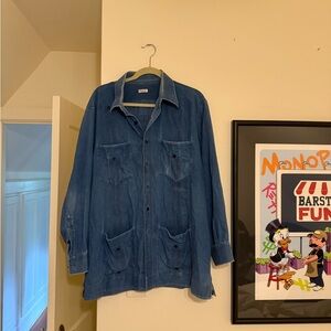 Brioni Classic Blue Denim Shirt